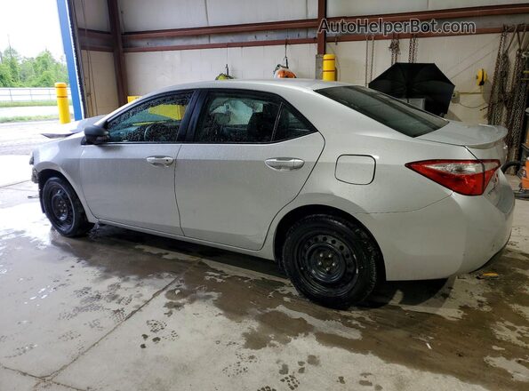 2T1BURHE1GC623211 2016 TOYOTA COROLLA Silver Rear left