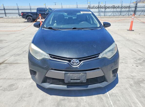 2T1BURHE1GC624858 2016 TOYOTA COROLLA Black Вид спереду