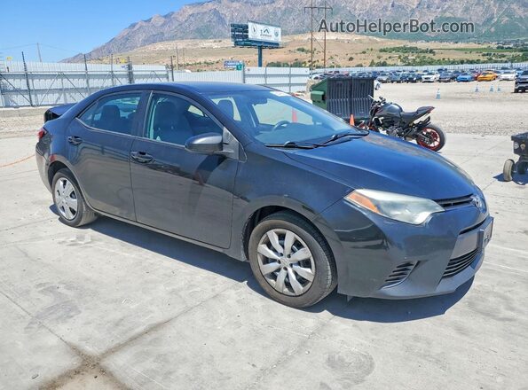 2T1BURHE1GC624858 2016 TOYOTA COROLLA Black Передня права чверть