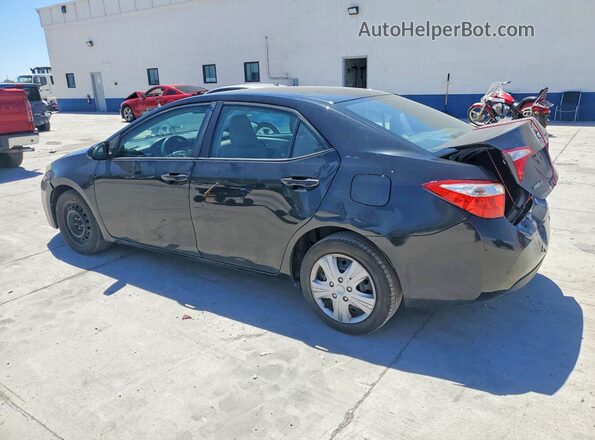2T1BURHE1GC624858 2016 TOYOTA COROLLA Black Задня ліва чверть