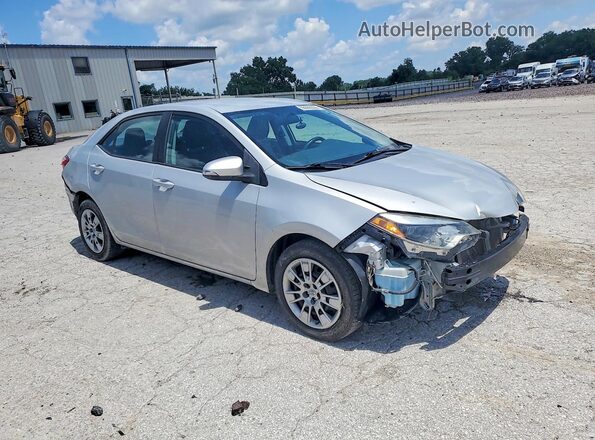 2T1BURHE1GC631437 2016 TOYOTA COROLLA Серебряный Передняя правая четверть