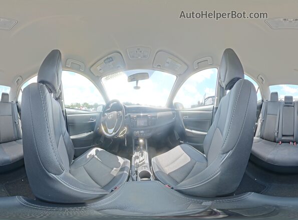 2T1BURHE1GC631437 2016 TOYOTA COROLLA Серебряный Панорамный вид салона 360°