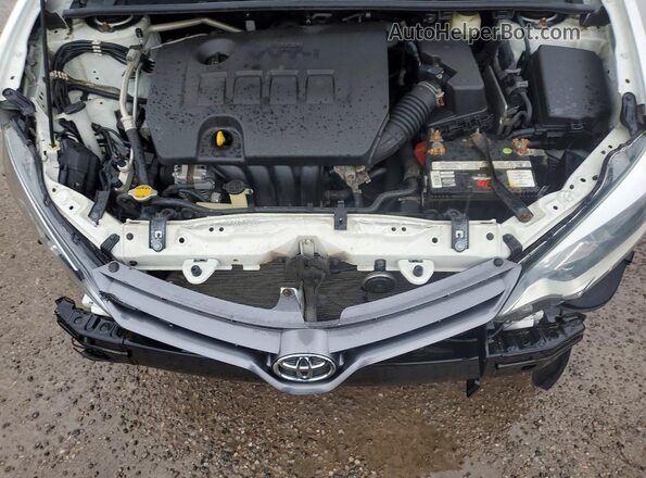 2T1BURHE1GC631972 2016 TOYOTA COROLLA White Вид задньої частини салону