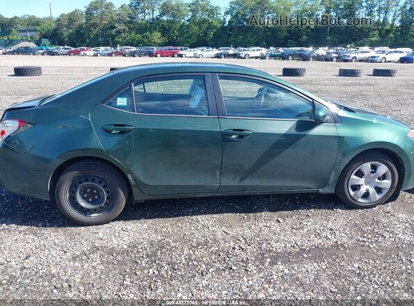 2T1BURHE1GC650229 2016 TOYOTA COROLLA Green Vista interior trasera