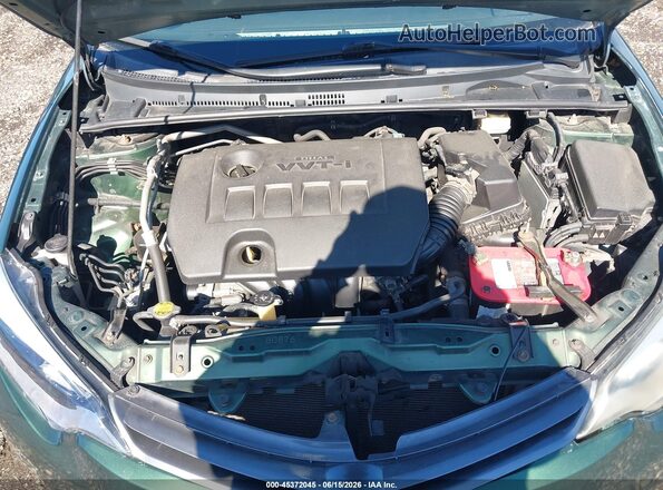 2T1BURHE1GC650229 2016 TOYOTA COROLLA Green Vista trasera