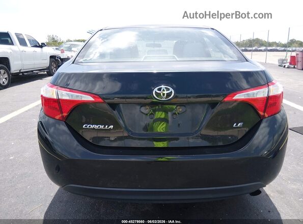 2T1BURHE1GC661912 2016 TOYOTA COROLLA Black 