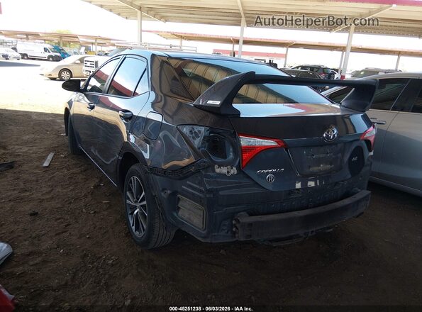 2T1BURHE1GC684428 2016 TOYOTA COROLLA Gray Rear left