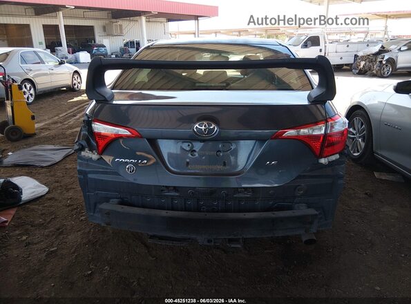 2T1BURHE1GC684428 2016 TOYOTA COROLLA Gray Front view