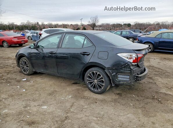 2T1BURHE1GC742182 2016 TOYOTA COROLLA Черный 