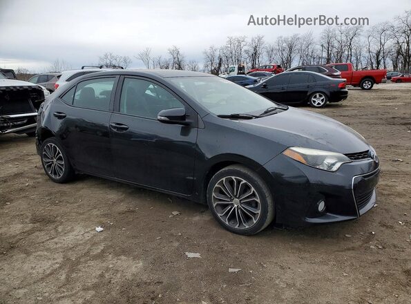 2T1BURHE1GC742182 2016 TOYOTA COROLLA Черный 