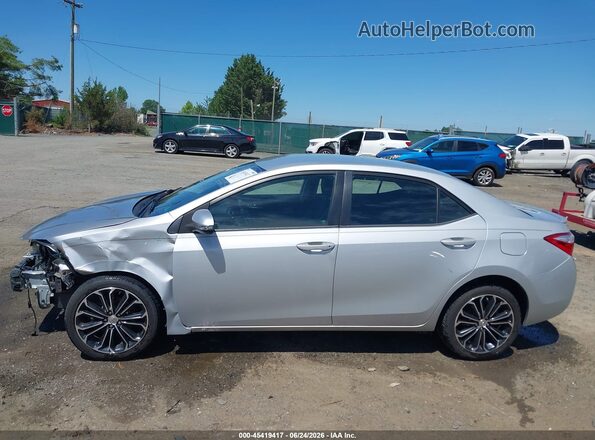 2T1BURHE1GC743039 2016 TOYOTA COROLLA Silver 