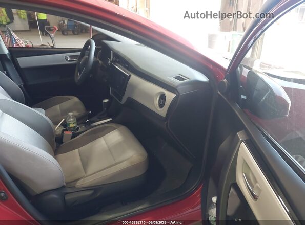 2T1BURHE1HC757296 2017 TOYOTA COROLLA Red Vista interior delantera