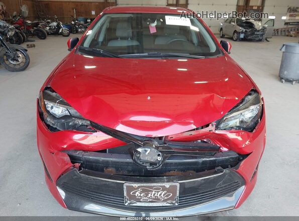 2T1BURHE1HC757296 2017 TOYOTA COROLLA Red Vista frontal