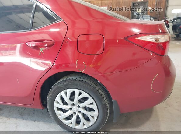 2T1BURHE1HC757296 2017 TOYOTA COROLLA Red 