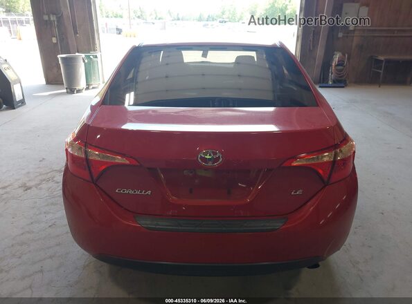 2T1BURHE1HC757296 2017 TOYOTA COROLLA Red 