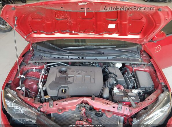 2T1BURHE1HC757296 2017 TOYOTA COROLLA Red Vista trasera