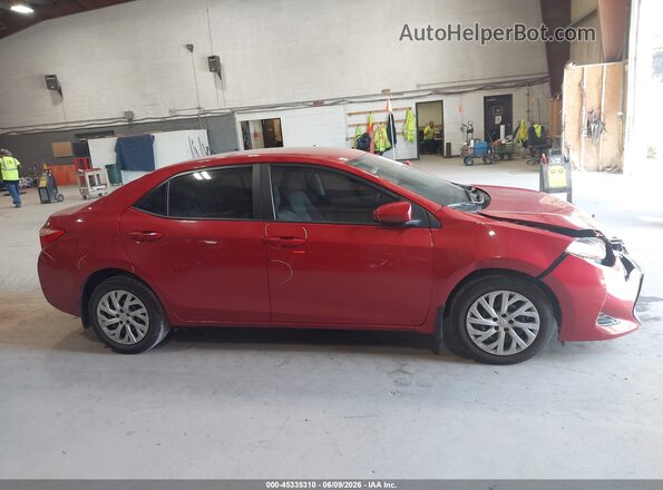 2T1BURHE1HC757296 2017 TOYOTA COROLLA Red Vista interior trasera