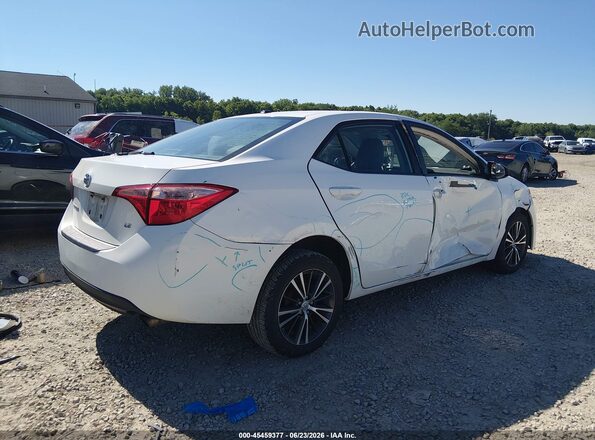 2T1BURHE1HC774082 2017 TOYOTA COROLLA White Հետևի աջ