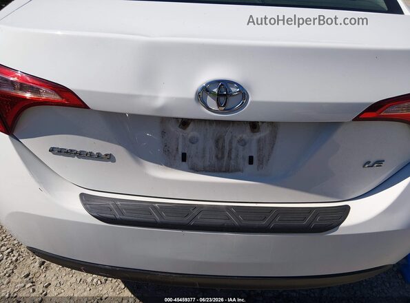 2T1BURHE1HC774082 2017 TOYOTA COROLLA White 