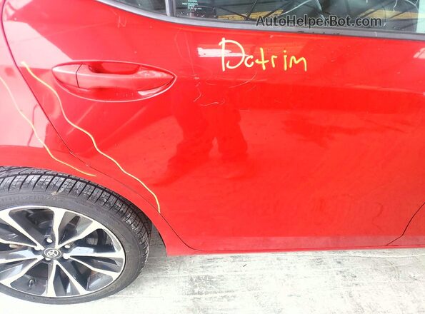 2T1BURHE1HC779637 2017 TOYOTA COROLLA Red 