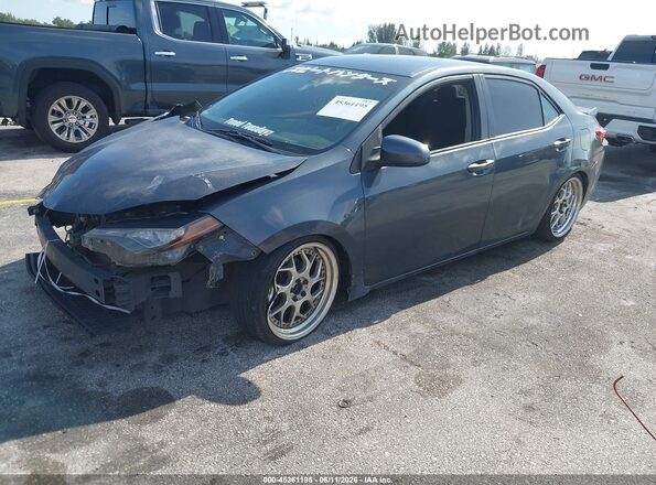 2T1BURHE1HC807808 2017 TOYOTA COROLLA Gray Przód lewy