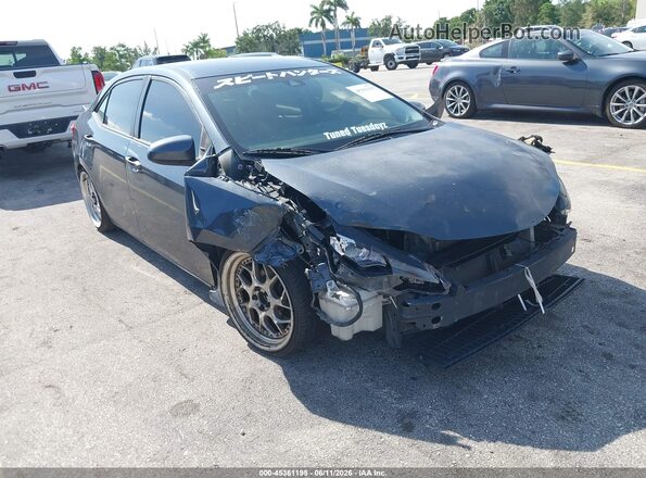 2T1BURHE1HC807808 2017 TOYOTA COROLLA Gray Widok z przodu