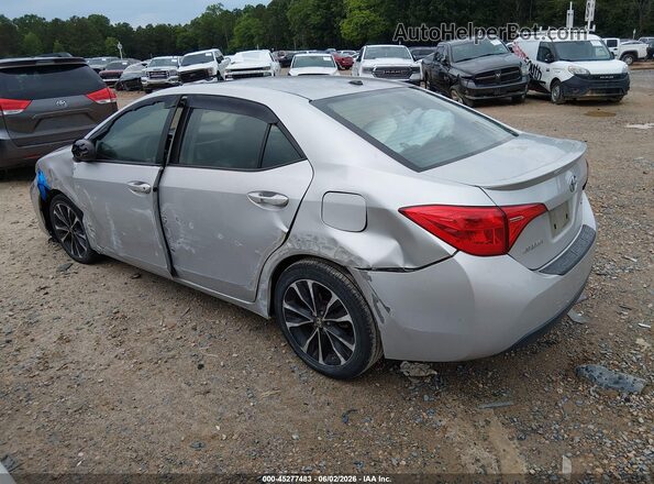 2T1BURHE1HC833650 2017 TOYOTA COROLLA Silver უკანა მარცხენა