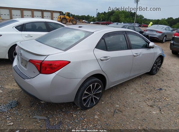 2T1BURHE1HC833650 2017 TOYOTA COROLLA Silver უკანა მარჯვენა