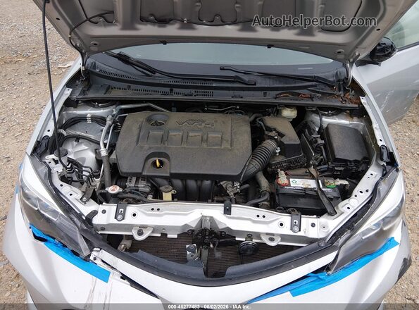 2T1BURHE1HC833650 2017 TOYOTA COROLLA Silver უკანა ხედი
