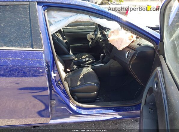 2T1BURHE1HC837987 2017 TOYOTA COROLLA Blue Вид салону спереду