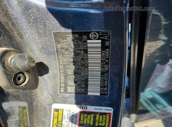 2T1BURHE1HC857043 2017 TOYOTA COROLLA Синий 