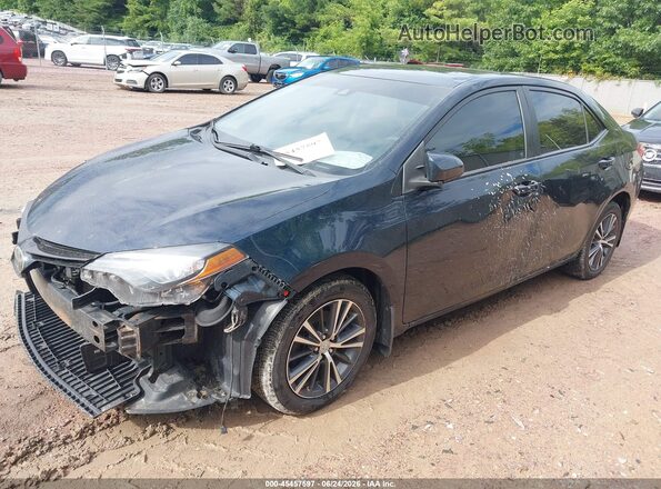 2T1BURHE1HC858483 2017 TOYOTA COROLLA Dark Blue Vista tres cuartos delantera izquierda