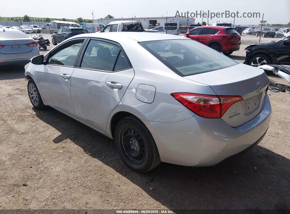 2T1BURHE1HC895159 2017 TOYOTA COROLLA Silver Trasero izquierdo