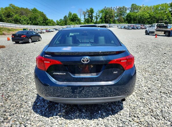 2T1BURHE1HC902742 2017 TOYOTA COROLLA Blue Հետևի տեսք