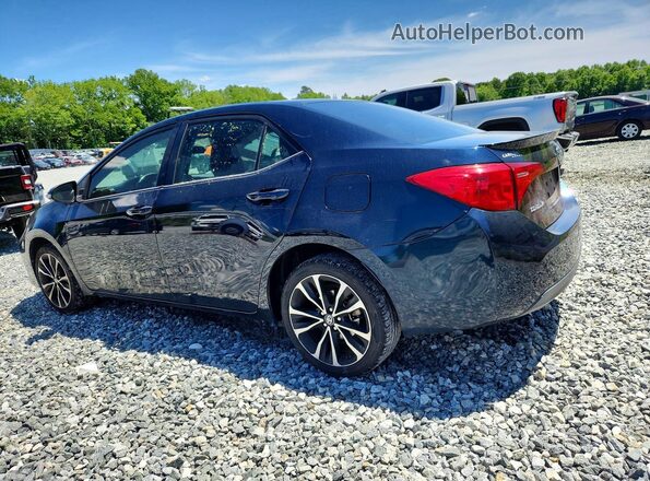 2T1BURHE1HC902742 2017 TOYOTA COROLLA Blue Հետևի ձախ