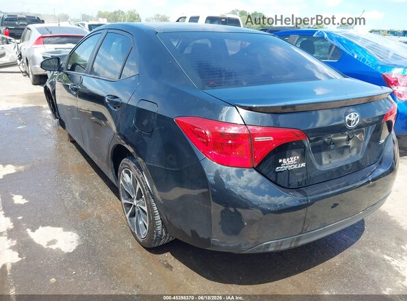 2T1BURHE1HC905091 2017 TOYOTA COROLLA Black Trasero izquierdo