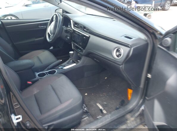 2T1BURHE1HC937622 2017 TOYOTA COROLLA Black Front interior view