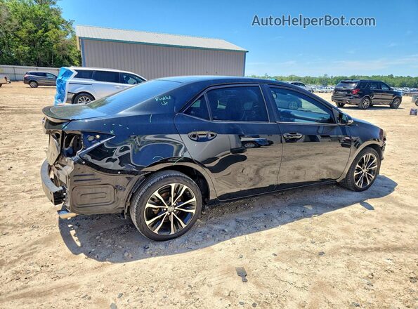 2T1BURHE1JC017298 2018 TOYOTA COROLLA Black Задня права чверть
