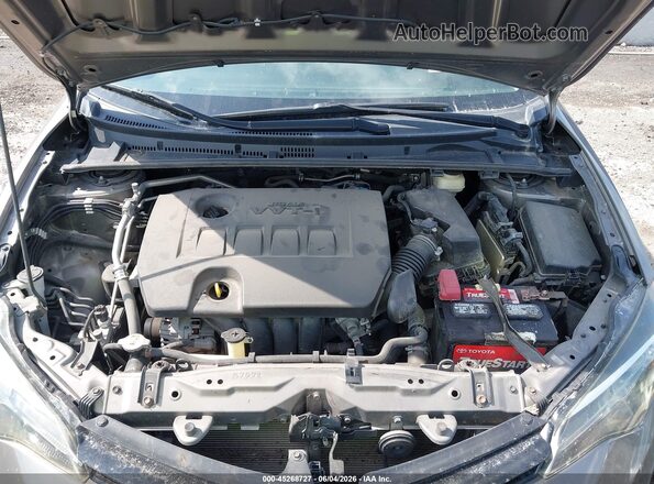2T1BURHE1JC029788 2018 TOYOTA COROLLA Gray Widok z tyłu
