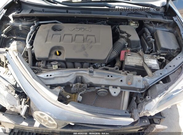 2T1BURHE1JC037762 2018 TOYOTA COROLLA Blue Հետևի տեսք