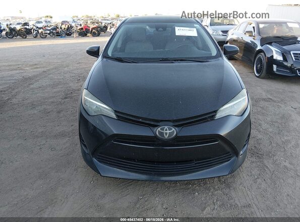 2T1BURHE1JC081146 2018 TOYOTA COROLLA Black Вид спереду