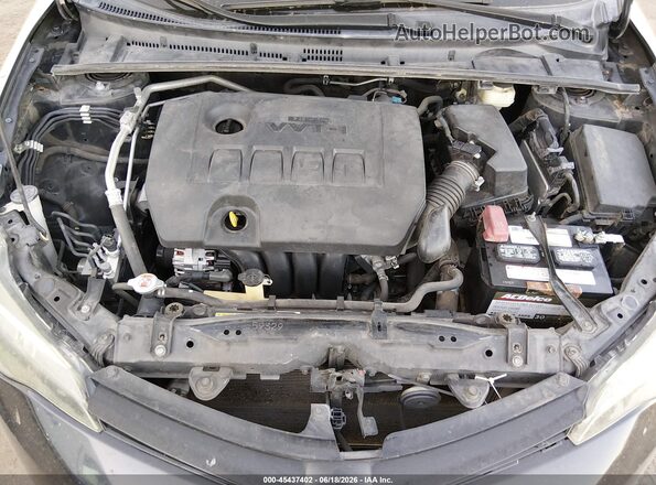 2T1BURHE1JC081146 2018 TOYOTA COROLLA Black Вид ззаду