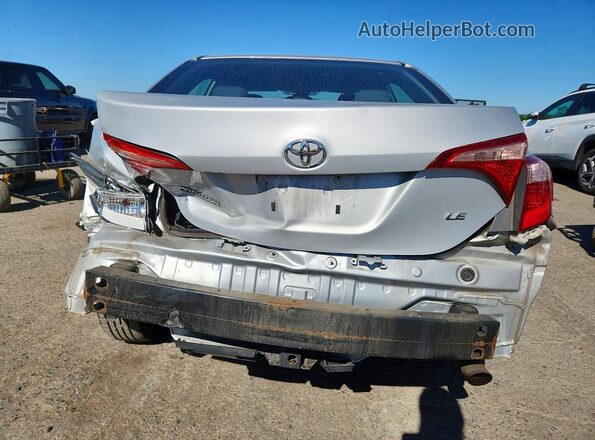 2T1BURHE1JC086010 2018 TOYOTA COROLLA Silver 