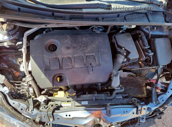 2T1BURHE1JC091983 2018 TOYOTA COROLLA Charcoal 