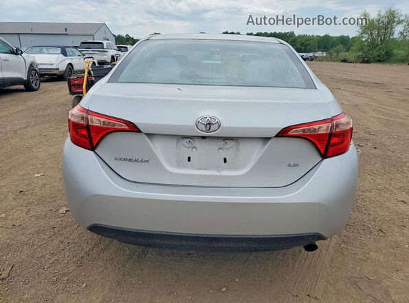 2T1BURHE1JC092017 2018 TOYOTA COROLLA Silver 