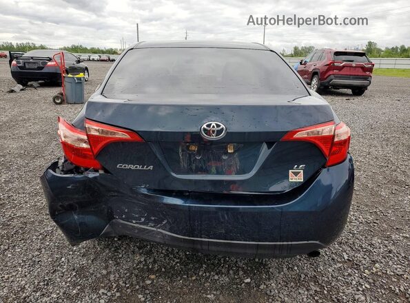 2T1BURHE1JC096875 2018 TOYOTA COROLLA Teal უკანა ხედი