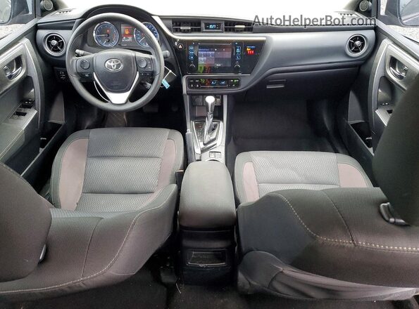 2T1BURHE1JC096875 2018 TOYOTA COROLLA Teal წინა პანელის ხედი