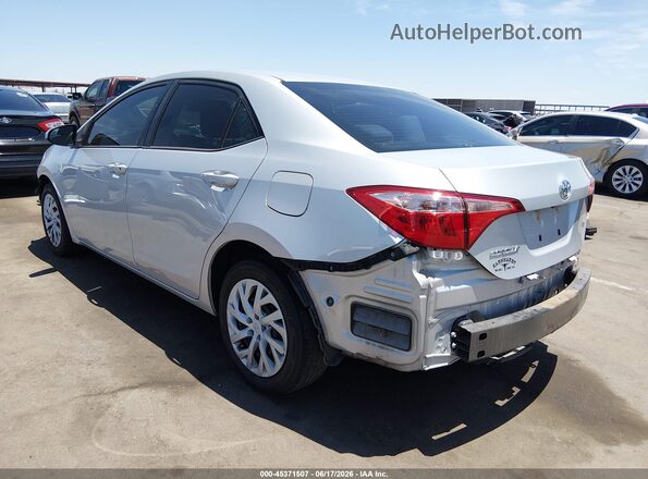 2T1BURHE1JC117868 2018 TOYOTA COROLLA Silver 