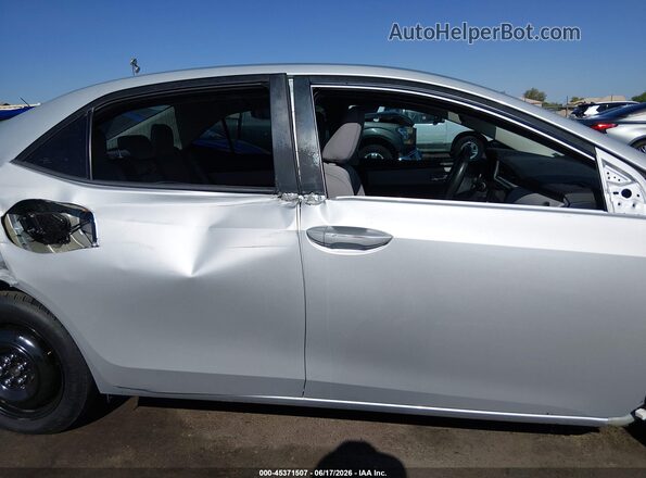 2T1BURHE1JC117868 2018 TOYOTA COROLLA Silver 