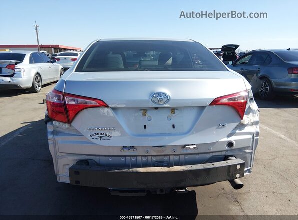 2T1BURHE1JC117868 2018 TOYOTA COROLLA Silver 
